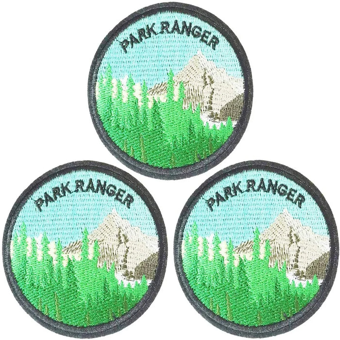 Park Ranger Mountain 'Set of 3' Embroidered Patch
