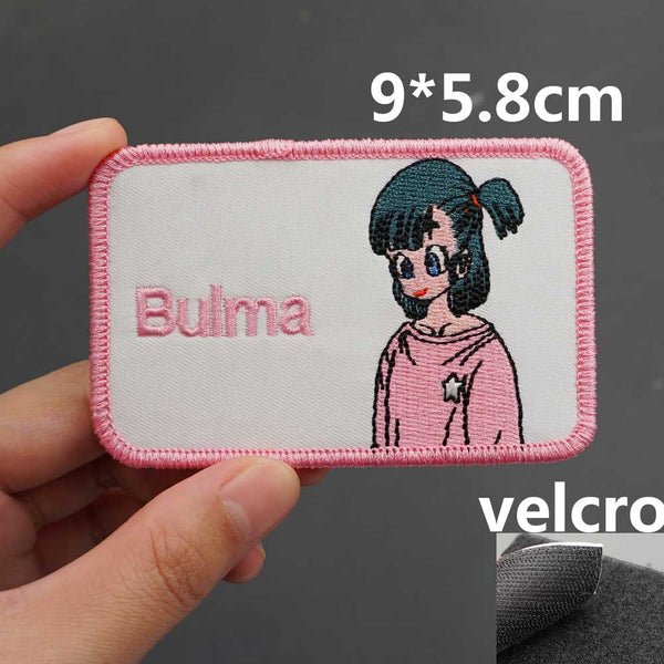 Saiyan Saga 'Bulma | Serious' Embroidered Velcro Patch