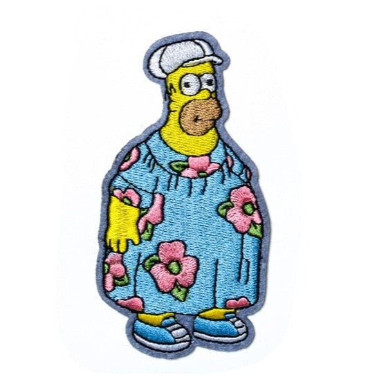 Springfield 'King-Size Homer | Muumuu Dress' Embroidered Patch