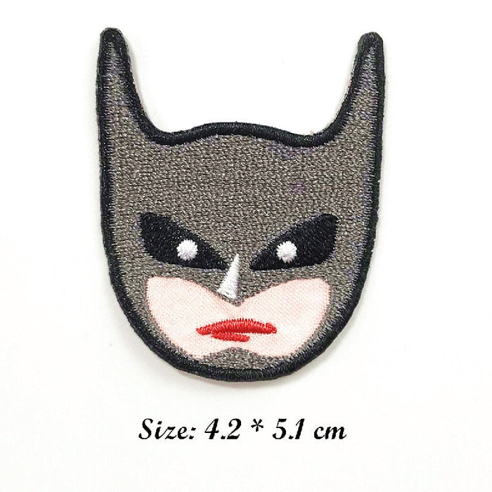 Dark Knight 'Head' Embroidered Patch