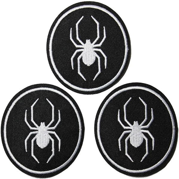 Spider 'Set of 3' Embroidered Patch