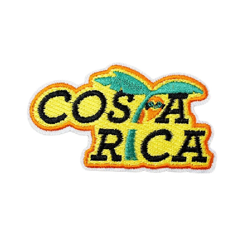 Costa Rica 'Tree and Owl' Embroidered Patch