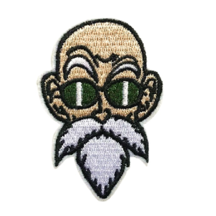 Dragon Ball Z 'Master Roshi | Head' Embroidered Patch
