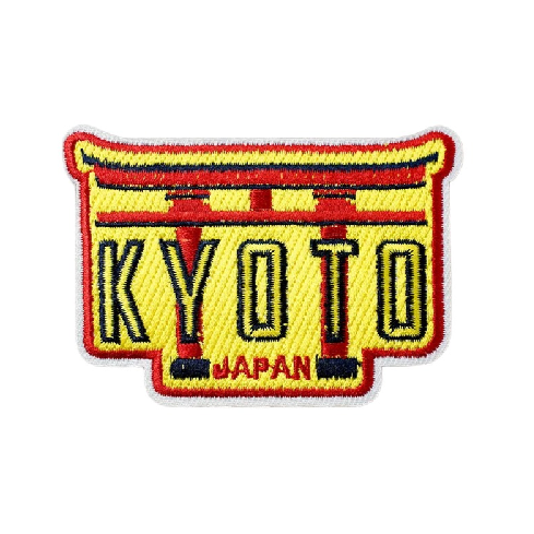 Kyoto Japan 'Torii Gate' Embroidered Patch