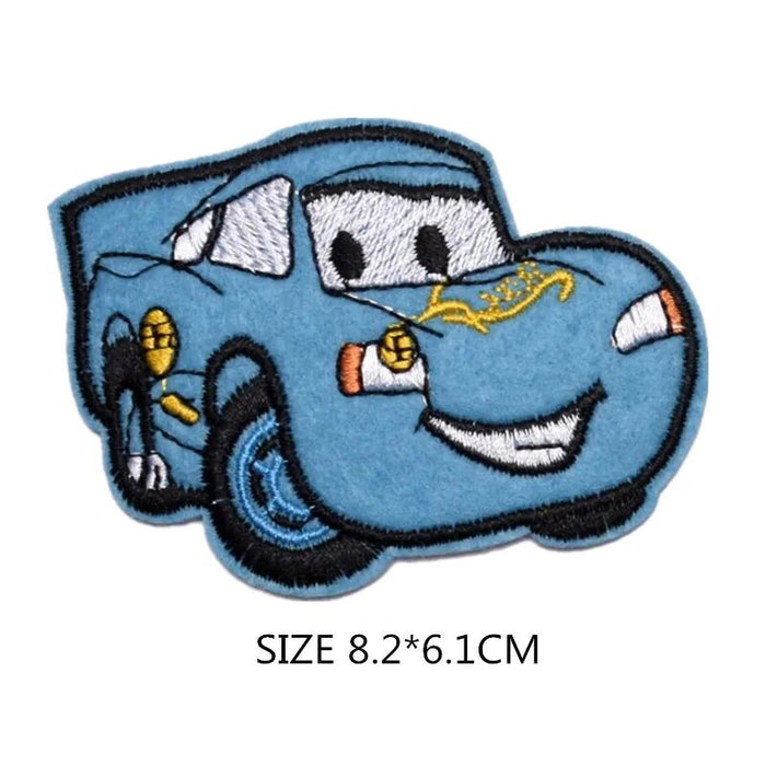 Cars 'Lightning McQueen | Blue Car' Embroidered Patch
