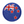 Load image into Gallery viewer, Small Round Flag &#39;New Zealand&#39; Embroidered Patch
