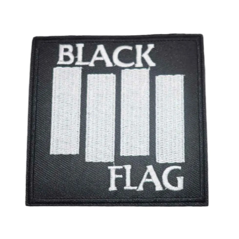 Music 'Black Flag' Embroidered Patch