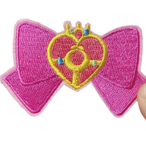 Sailor Moon 'Cosmic Heart | Pink Bow' Embroidered Patch