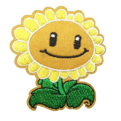 Plants vs. Zombies 'Sun Flower | 2.0' Embroidered Patch