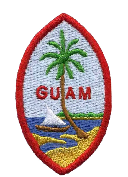 Emblem 'Guam Seal' Embroidered Patch