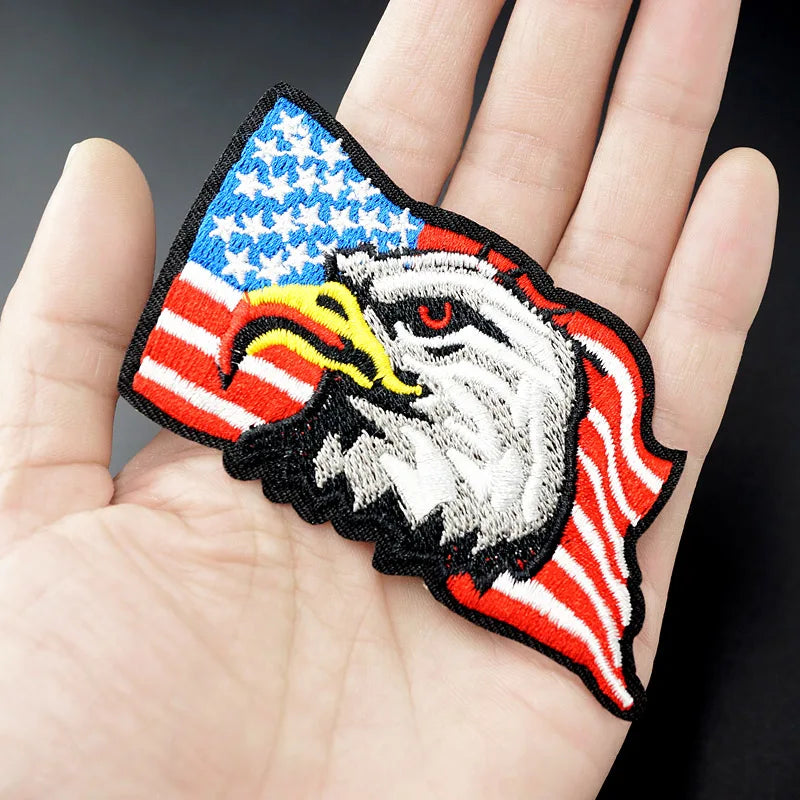American Flag 'Eagle' Embroidered Patch