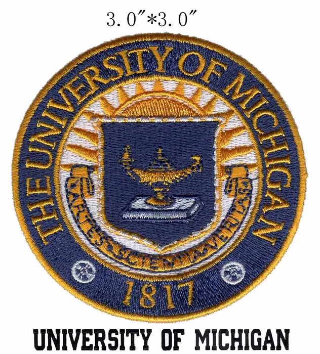 Emblem 'The University of Michigan' Embroidered Patch