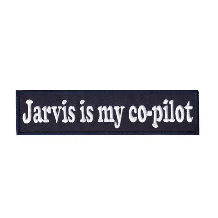 Avengers 2" 'Jarvis Is My Co-Pilot' Embroidered Patch Set