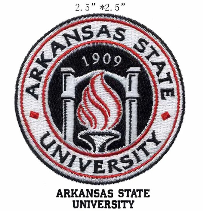 Emblem 'Arkansas State University' Embroidered Patch