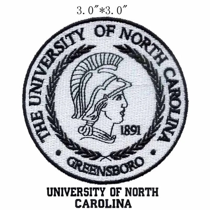 Emblem 'The University of North Carolina' Embroidered Patch