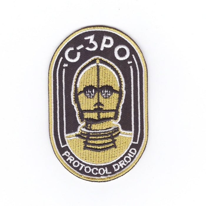 Star Wars 2" 'C-3PO | Protocol Droid' Embroidered Patch Set