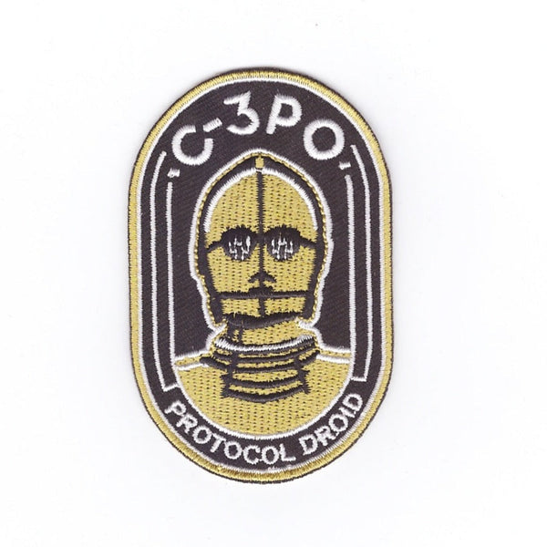 Empire and Rebellion 2" 'C-3PO | Protocol Droid' Embroidered Patch Set