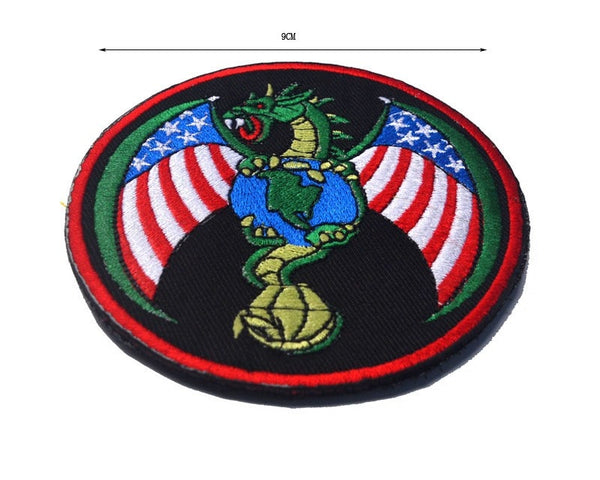 Military Tactical 'NROL-19 Logo' Embroidered Velcro Patch