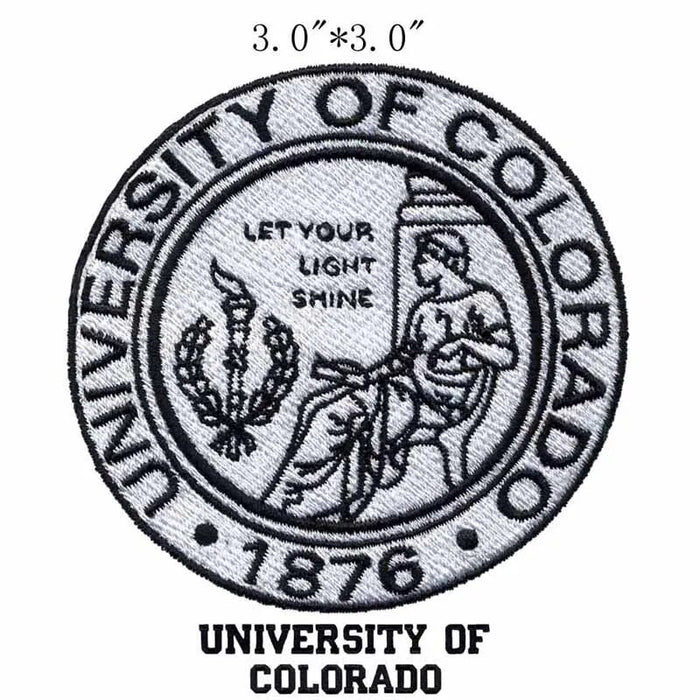 Emblem 'University of Colorado' Embroidered Patch
