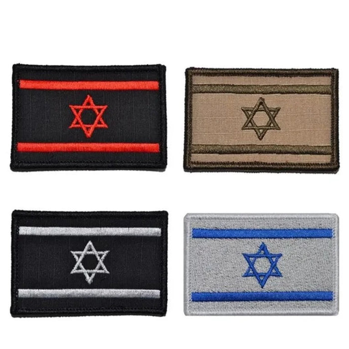Flag 'Israel' Embroidered Velcro Patch