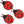 Load image into Gallery viewer, Ladybug &#39;Set of 3&#39; Embroidered Patch
