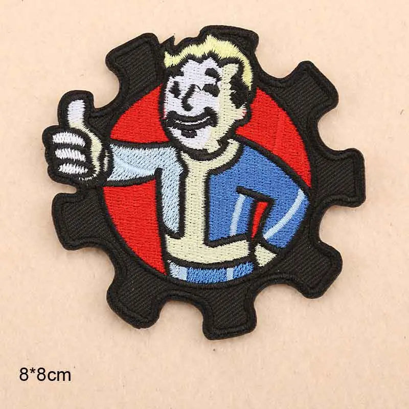 Fallout Pvc Patch Fallout ‘Vault Boy' Embroidered Patch