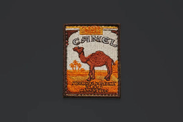 Camel Cigarette 'Logo' Embroidered Velcro Patch