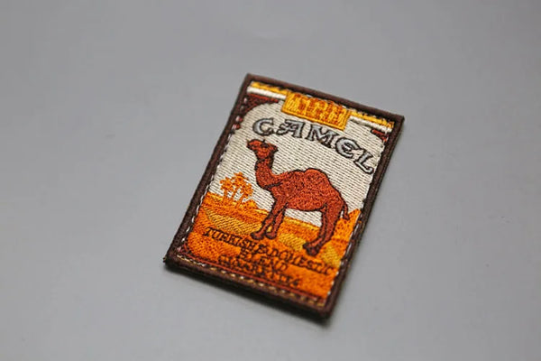 Camel Cigarette 'Logo' Embroidered Velcro Patch