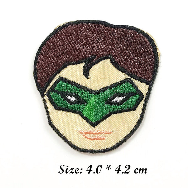 Green Lantern 'Head' Embroidered Patch