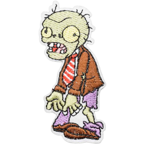 Plants vs. Zombies 'Regular Zombie 1.0' Embroidered Patch
