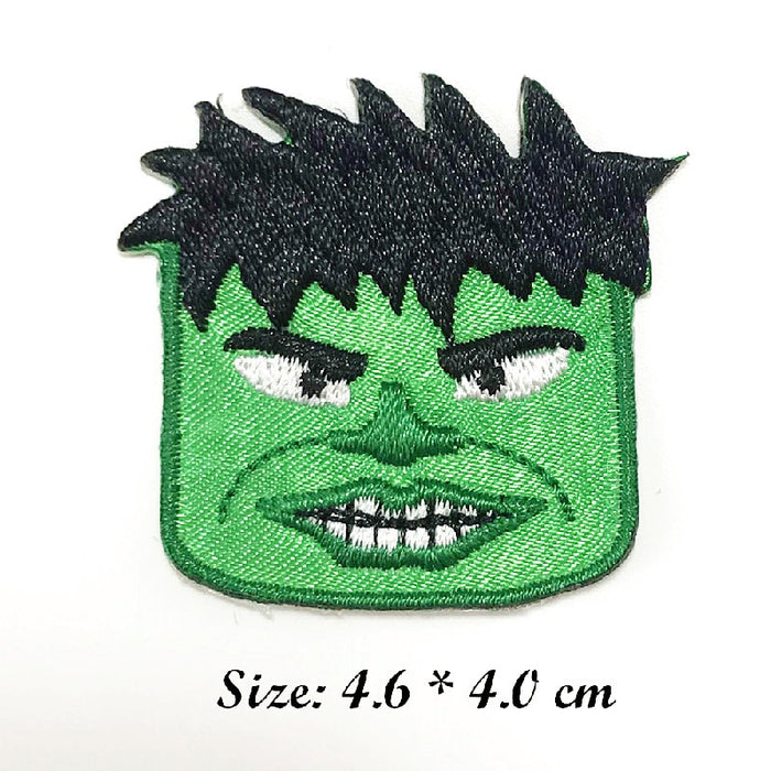 The Incredible Hulk 'Head' Embroidered Patch