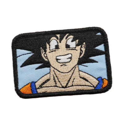 Saiyan Saga 'Goku | Grinning' Embroidered Patch