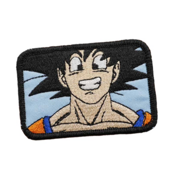 Saiyan Saga 'Goku | Grinning' Embroidered Velcro Patch