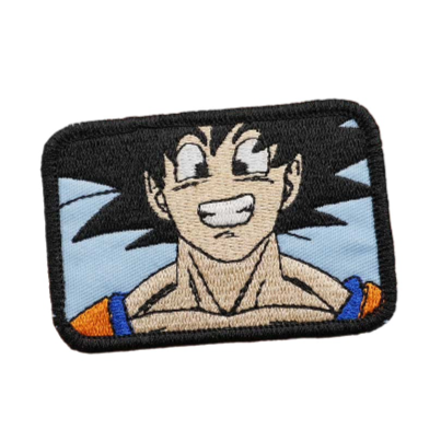 Saiyan Saga 'Goku | Grinning' Embroidered Velcro Patch