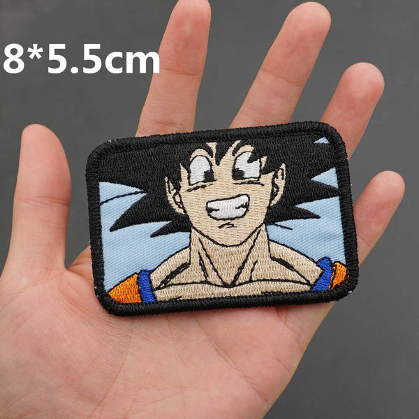 Saiyan Saga 'Goku | Grinning' Embroidered Patch