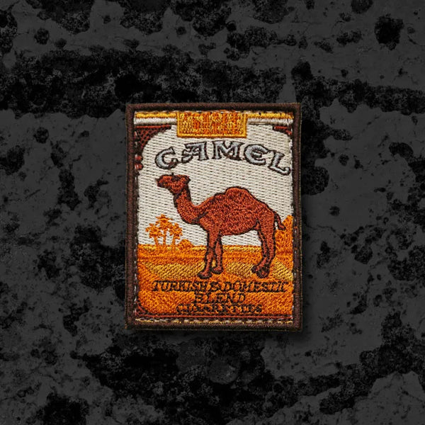 Camel Cigarette 'Logo' Embroidered Velcro Patch