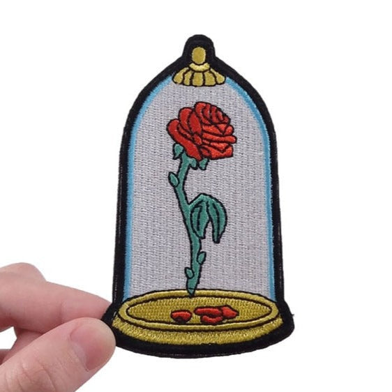 Tale as Old as Time 'The Enchanted Rose 2.0' Embroidered Patch