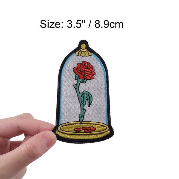 Tale as Old as Time 'The Enchanted Rose 2.0' Embroidered Patch