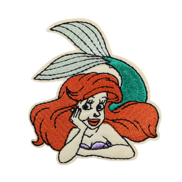The Little Mermaid 'Ariel | Mermaid Princess' Embroidered Patch