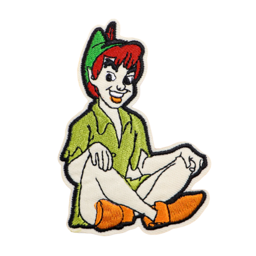 Peter Pan 'Sitting' Embroidered Patch
