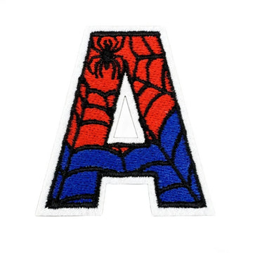 Spider-Man Letter 'Letter A' Embroidered Patch