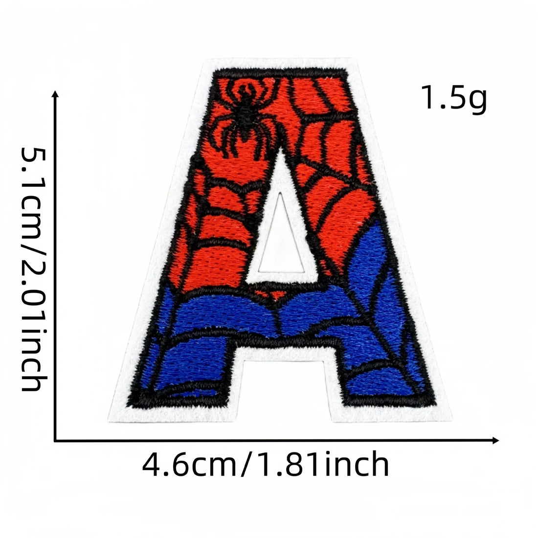 Spider-Man Letter 'Letter A' Embroidered Patch