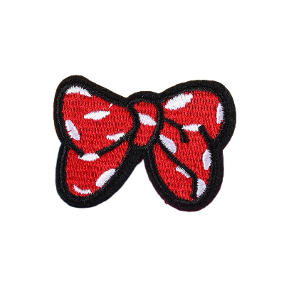 Minnie Mouse 'Bow | 1.0' Embroidered Patch