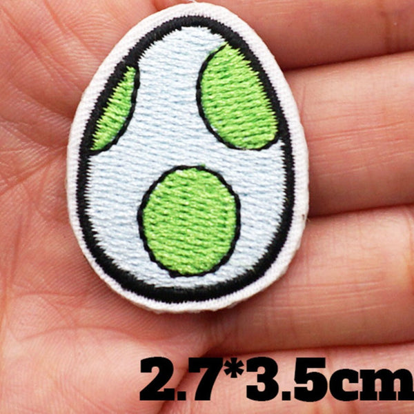 Mushroom Kingdom Bros. 'Yoshi's Egg' Embroidered Patch