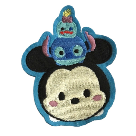 Head 'Minnie Mouse | Stitch | Scrump Doll' Embroidered Patch
