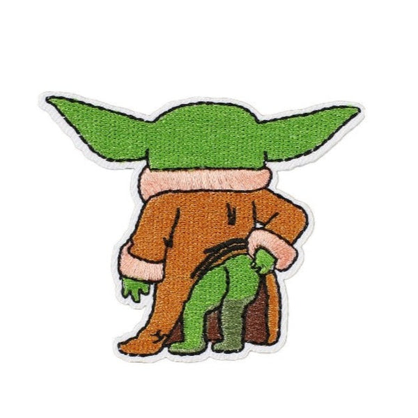 Empire and Rebellion 'Baby Yoda | Exposed Butt' Embroidered Patch