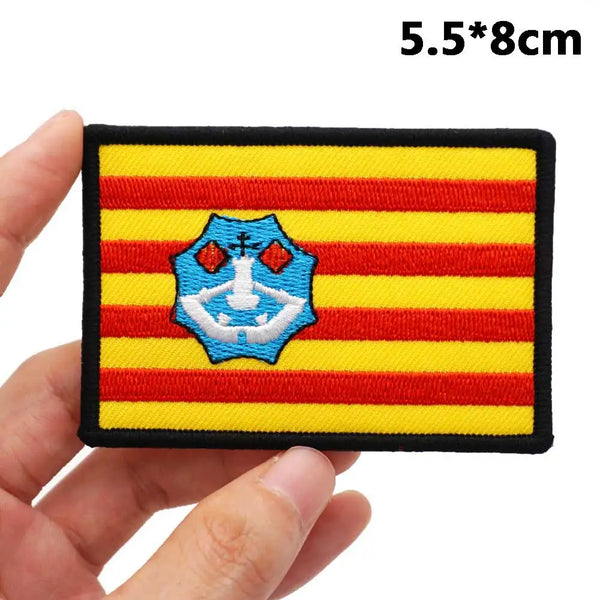 Menorca Flag Embroidered Patch