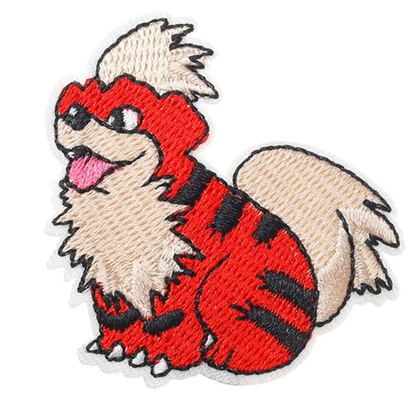 Pocket Monster 'Growlithe | Waiting' Embroidered Patch