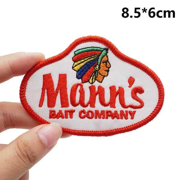 Mann's Bait Company 'Logo' Embroidered Patch