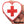 Load image into Gallery viewer, Heart Shaped &#39;First Aid Logo&#39; Embroidered Patch
